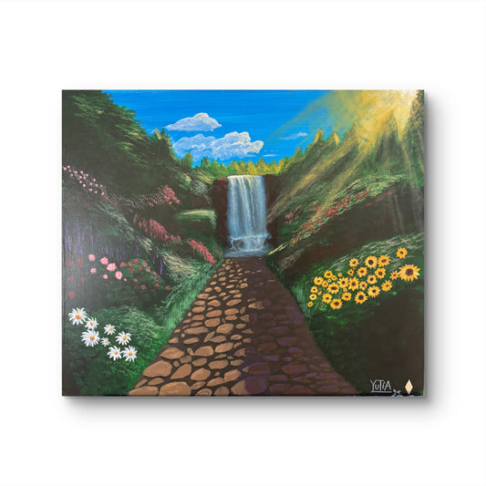 Blissful Garden Original (SOLD)